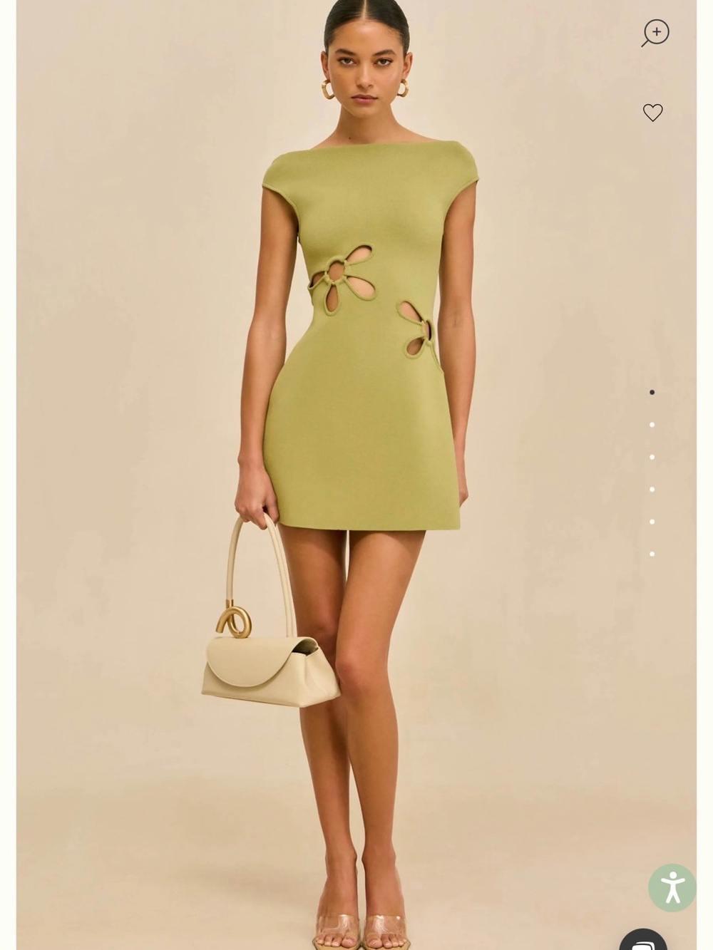 Cult Gaia Yudi Knit Dress in Pasture Size XS Never Worn